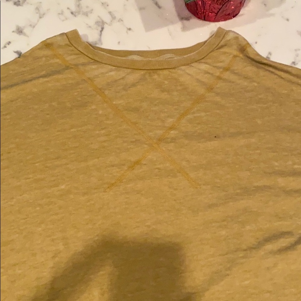 Super comfy yellow top from anthropology!!!